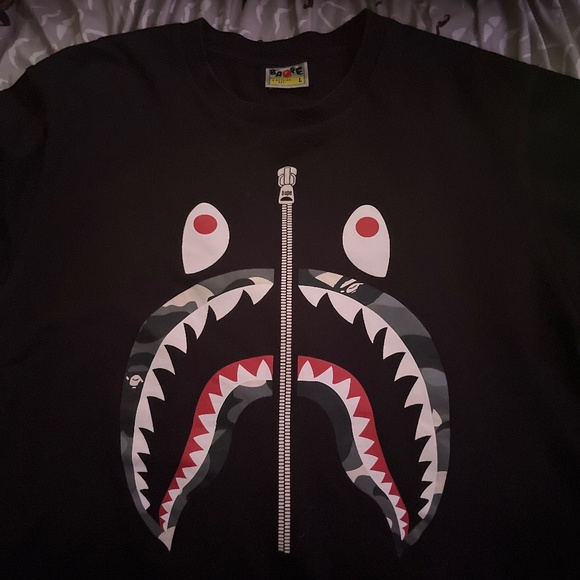 Real bape shirt - Picture 1 of 2